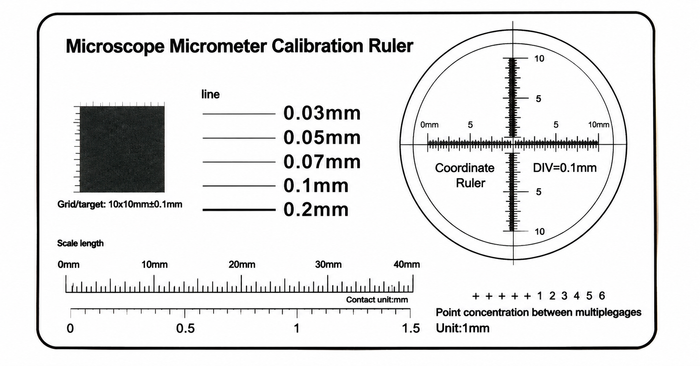 Calibration ruler x1