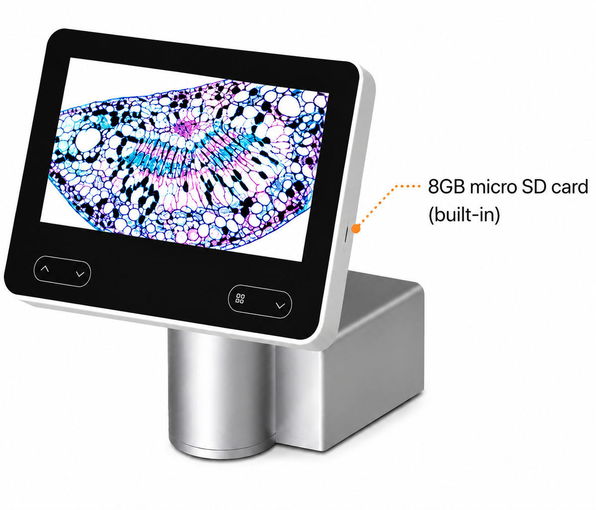 Built-in 8GB Storage