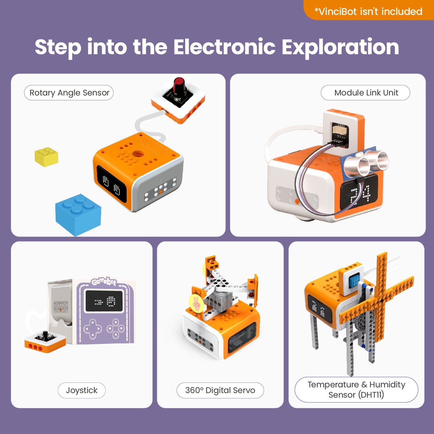 MatataStudio Inventor Kit for Vincibot - Matatalab