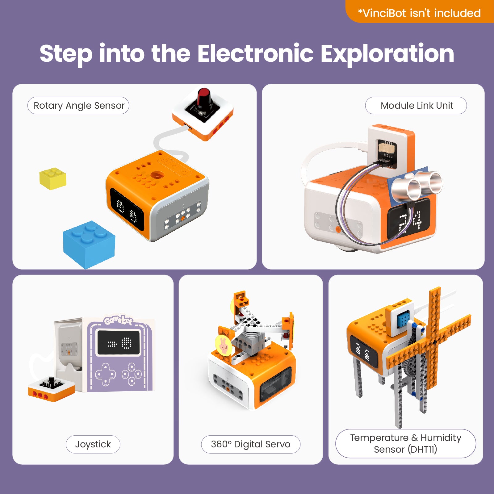 MatataStudio Inventor Kit for Vincibot - Matatalab