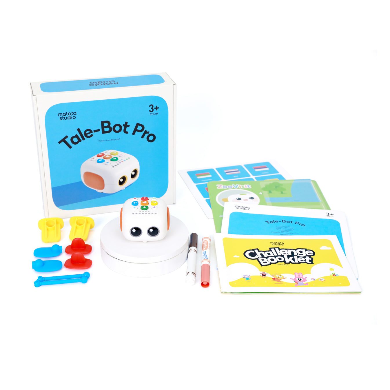 MatataStudio Tale-Bot Pro Screen-Free STEM Coding Robot For Beginners