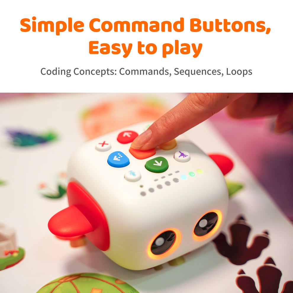 Tortoise Coding Bot MatataStudio Tale-Bot Pro Screen-Free STEM Coding Robot For Beginners